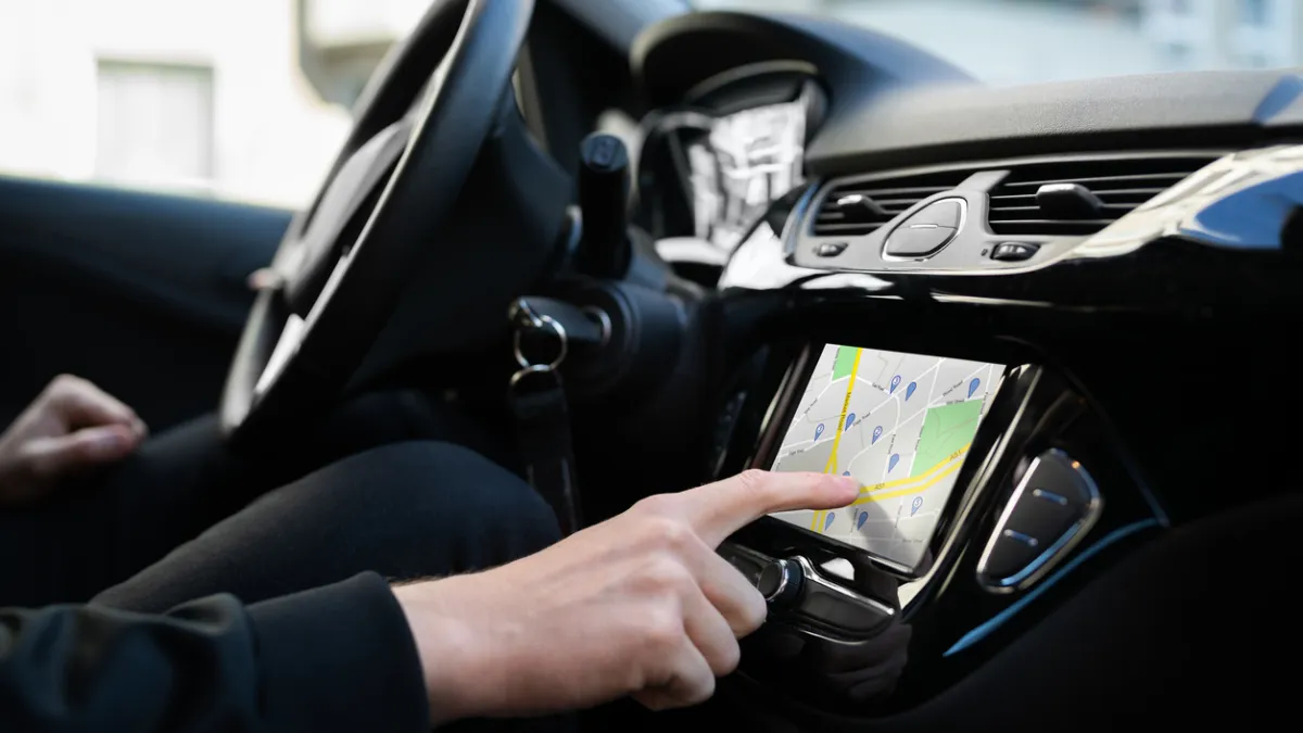 voiture et gps