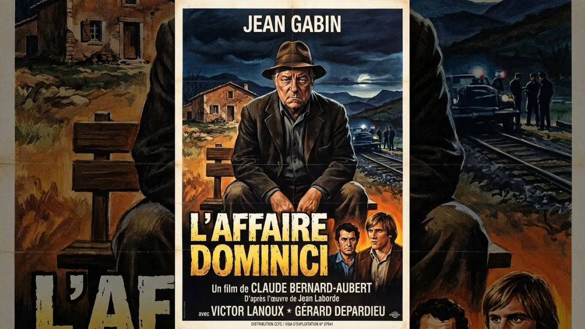 Une affiche du film l'affaire dominici