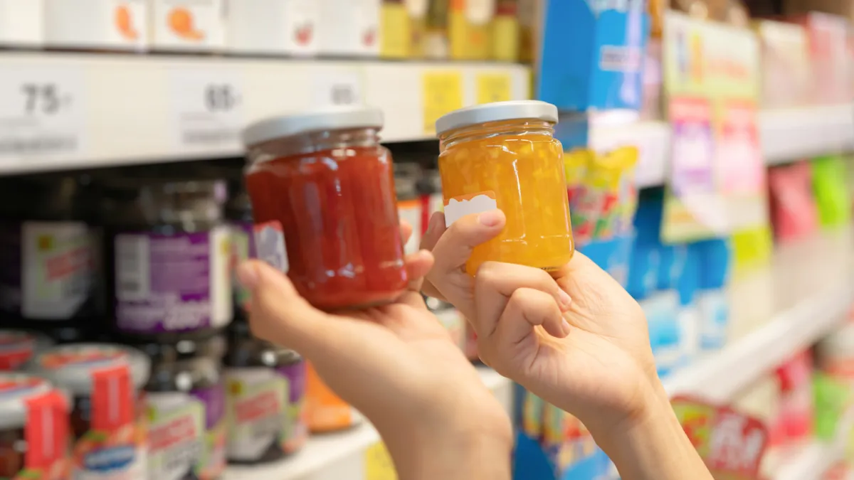 Confiture supermarché