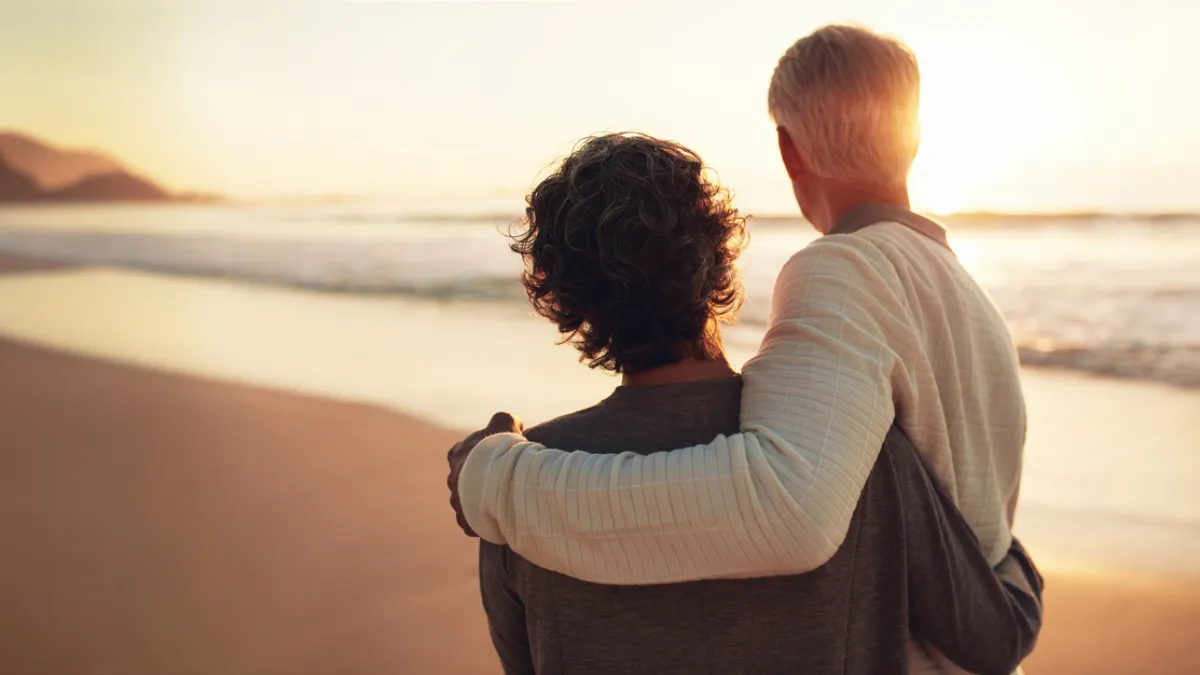 Couple vacances