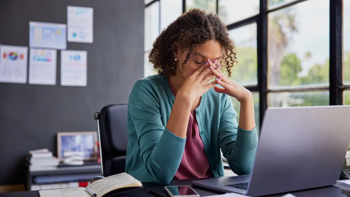 Salariée fatiguée