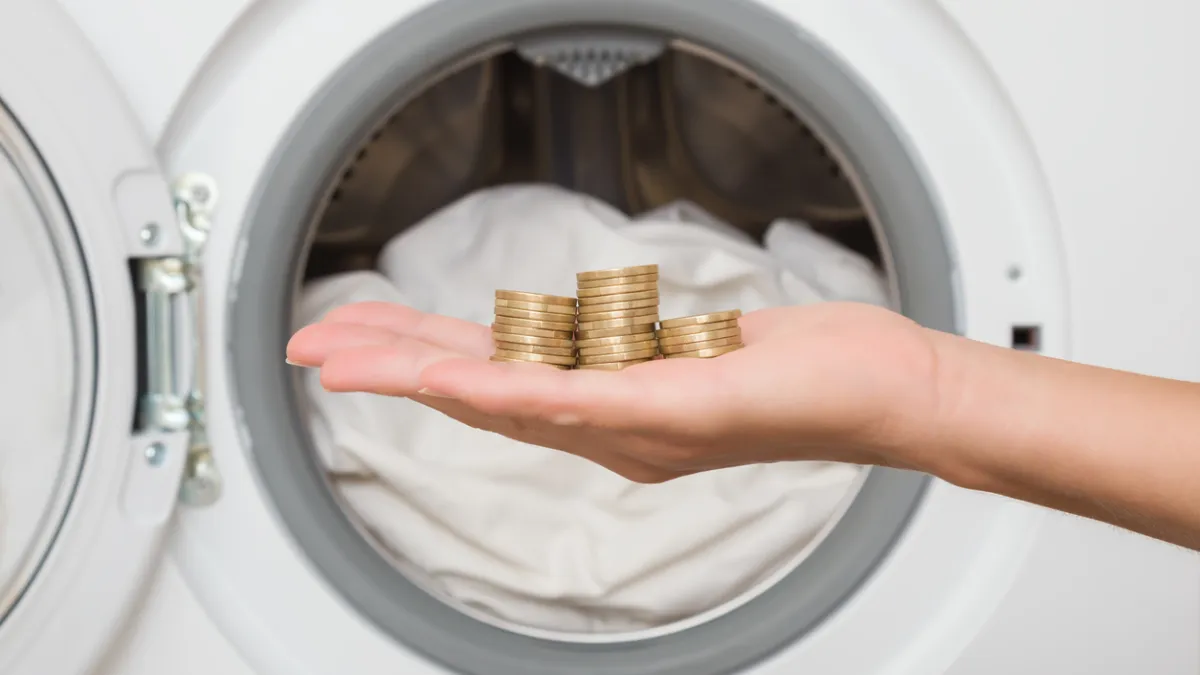 Pièces de monnaie lave-linge