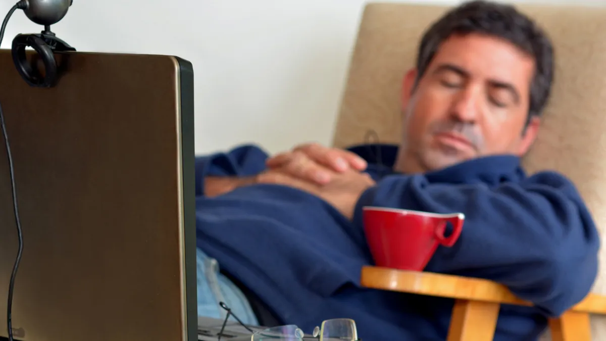 Sieste télétravail