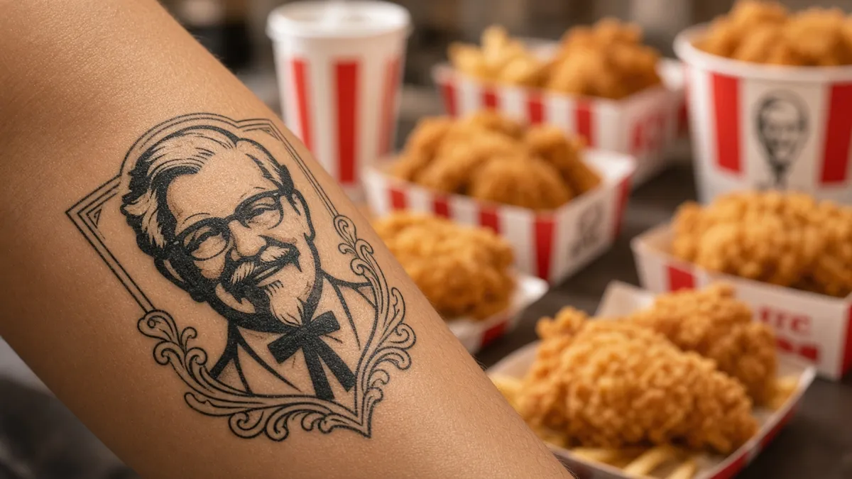 tatouage KFC