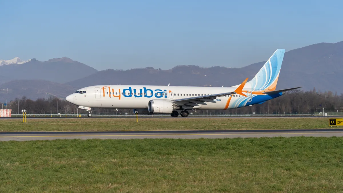 Avion FlyDubaï