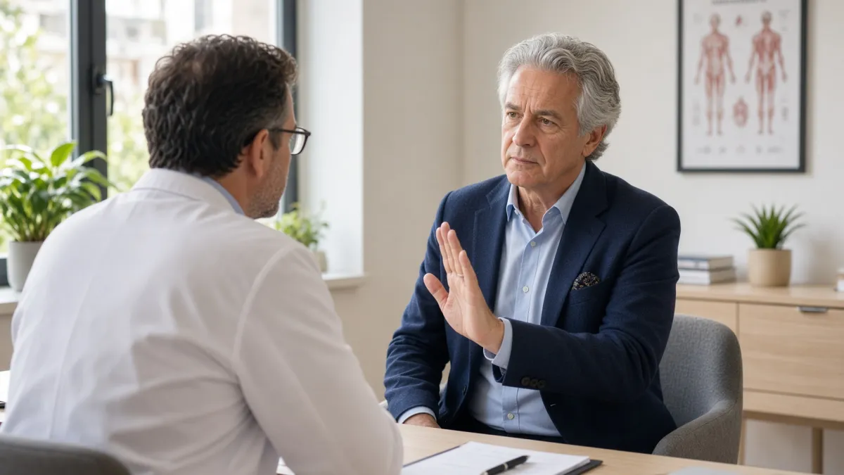 Senior refuse vaccin