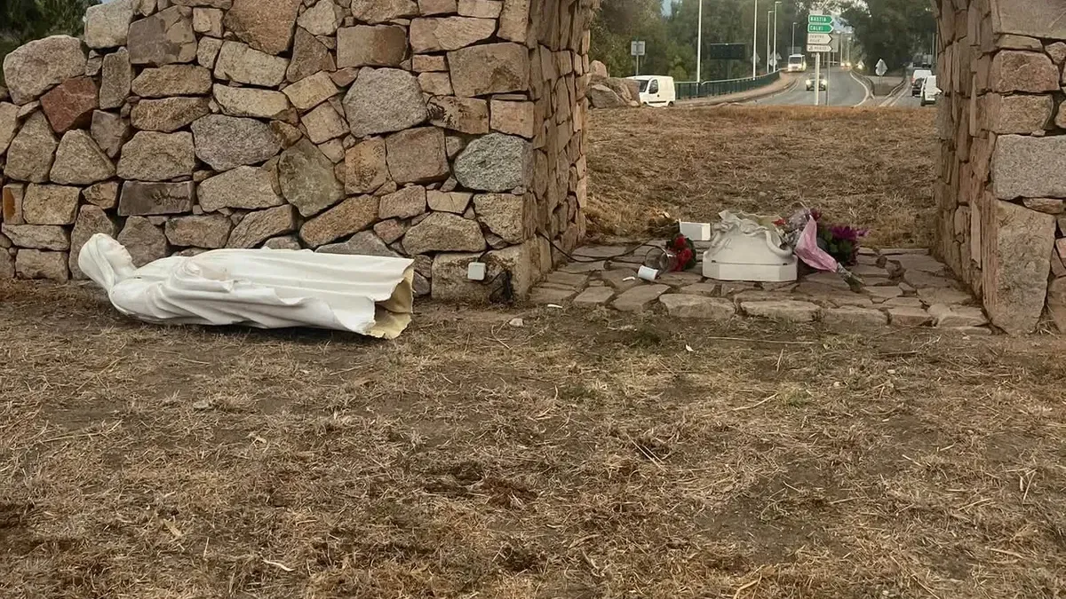 Vierge profanée Porto-Vecchio