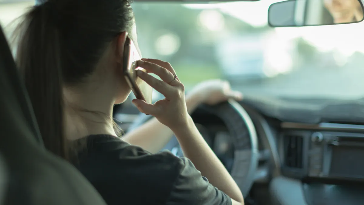 Téléphone au volant