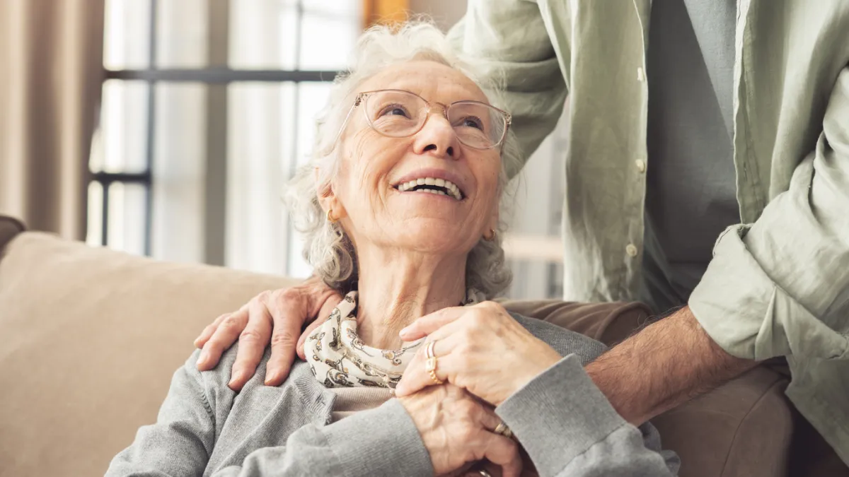 Retraitée heureuse