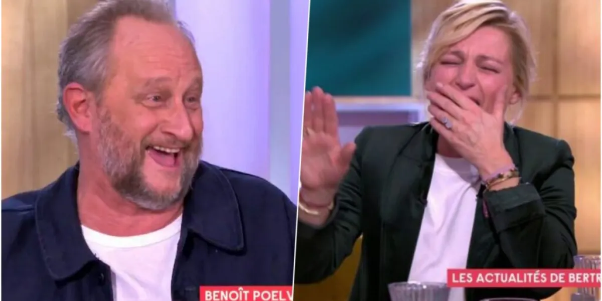 "Tout du c*l…" : Anne-Elisabeth Lemoine dérape face à Benoît Poelvoorde dans "C à vous"