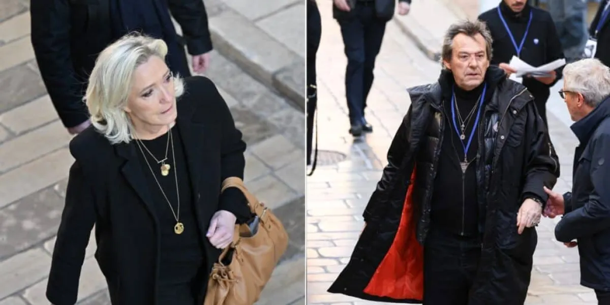 Obsèques de Brigitte Bardot : Jean-Luc Reichmann et Marine Le Pen débarquent à la cérémonie