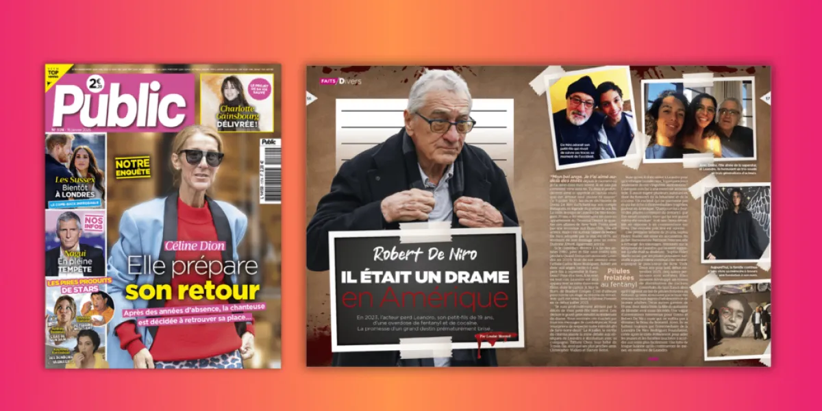 Céline Dion : elle prépare son retour... Plus d'infos dans le magazine Public de cette semaine