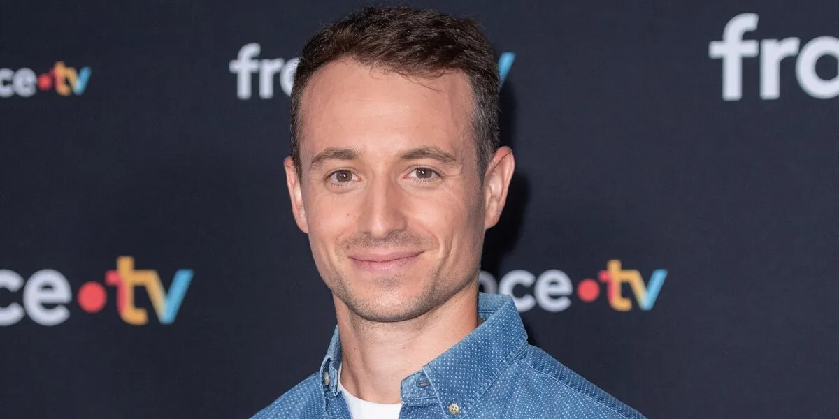 hugo clement assiste a la conference de presse de rentree de france televisions a paris, france le 11 juillet 2023 photo par aurore marechal abacapresscom