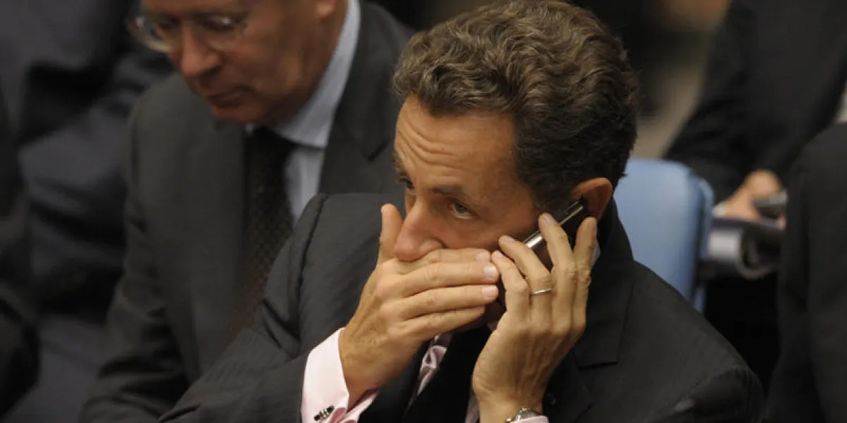 le président français nicolas sarkozy prend la parole lors d'une réunion du conseil de sécurité au siège des nations unies à new york le 24 septembre 2009 afp photo emmanuel dunand