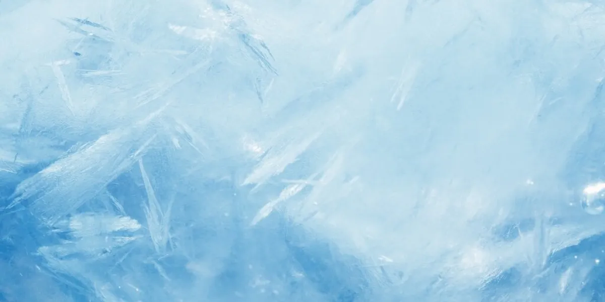 blue frozen texture of ice