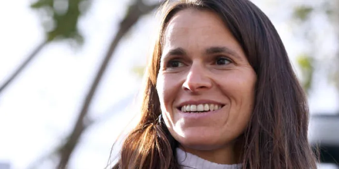 ministre de la culture française aurélie filippetti visite photoquai, une exposition de la photographie le 16 septembre, 2013 au musée du quai branly à paris kenzo tribouillard photo afp