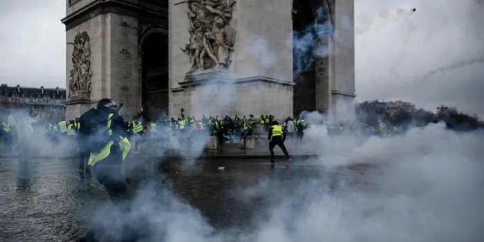 france social politics demo fuel