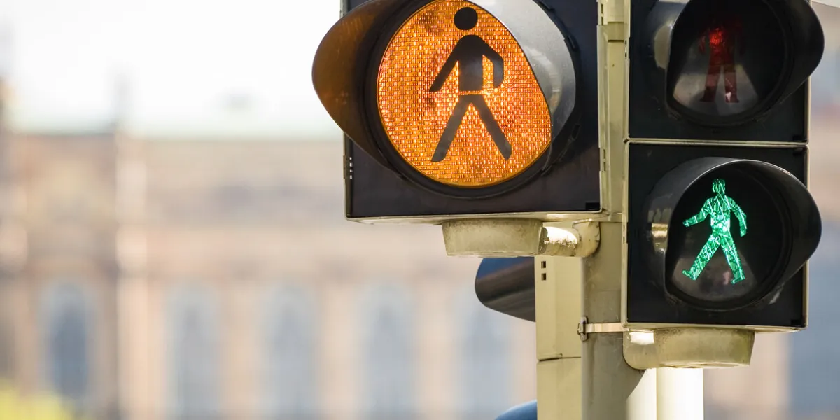pedestrian lights in germany