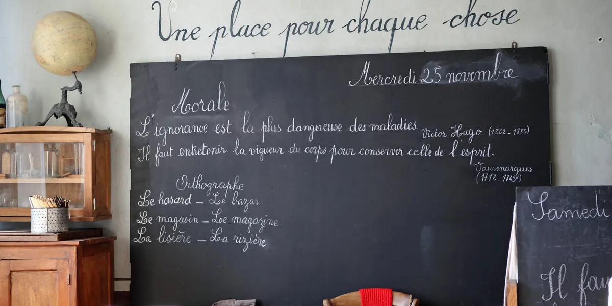 ecole d'autrefois #2