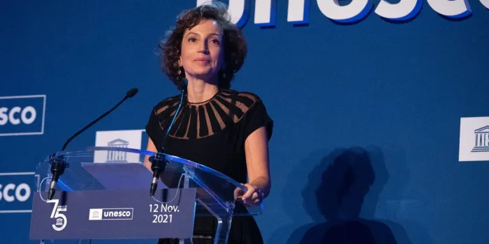 75th anniversary of unesco on the 12th of november 2021 - paris