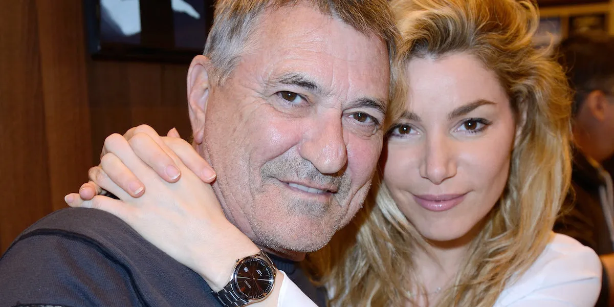 jean-marie bigard and lola marois attending the paris book fair 2018 (salon du livre 2018) at the parc des expositions in paris, france, on march 17, 2018 photo by aurore marechal abacapresscom , 629615 005 paris france