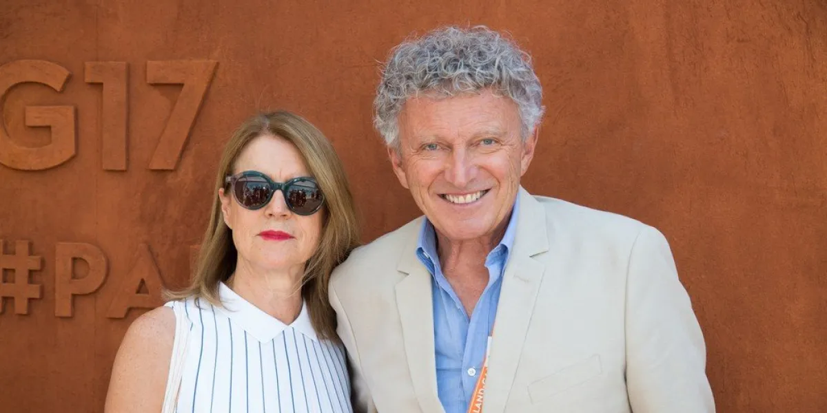 nelson et dominique monfort arriving at village during french tennis open at roland-garros arena on june 01, 2017 in paris, france photo by nasser berzane abacapresscom <motcle99> roland garros roland-garros french open < motcle99>