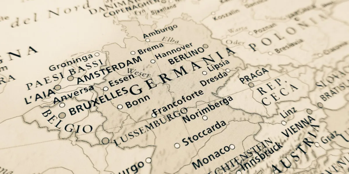 germany map (europe)