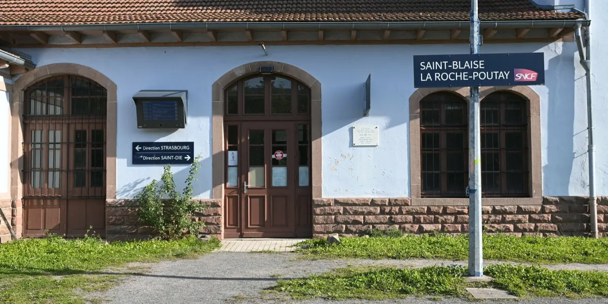voyage de lina de son domicile vers la gare de saint-blaise-la-roche