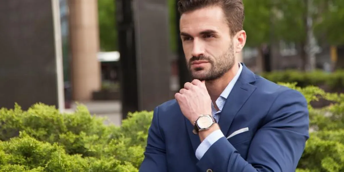 portrait d'un homme d'affaires jeune