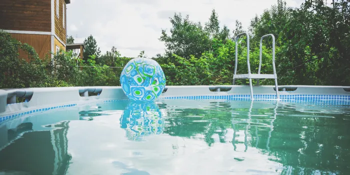 the village mobile swimming pool