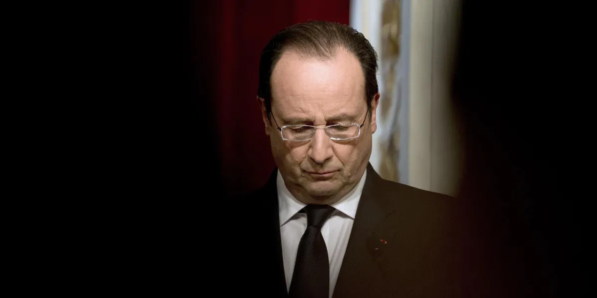le président français françois hollande est photographié au palais d'elysée, le 23 janvier 2014, à paris afp photo alain jocard