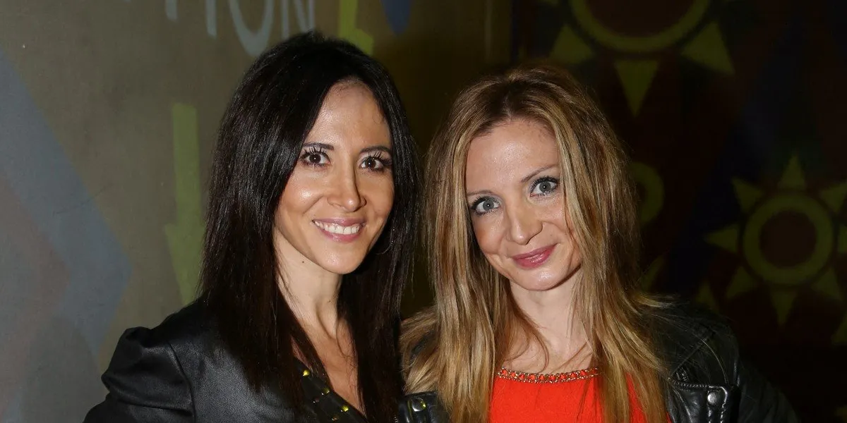 fabienne carat and her sister carole carat attending the lotus party by mika in paris, france, october 1, 2020 photo by jerome domine abacapresscom , 743669 039 paris france