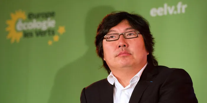 europe ecologie - les verts (eelv) le sénateur du parti vert jean-vincent prend part à la réunion du 26 septembre 2013 à angers, dans le cadre des journées parlementaires eelv afp photo alain jocard