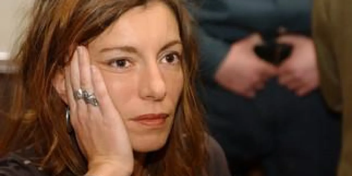 (fichiers) - photo prise le 22 mars 2004 à vilnius kristina rady, épouse du chanteur de rock français bertrand cantat qui s'est suicidé le 10 janvier 2010 à bordeaux afp photo eric feferberg