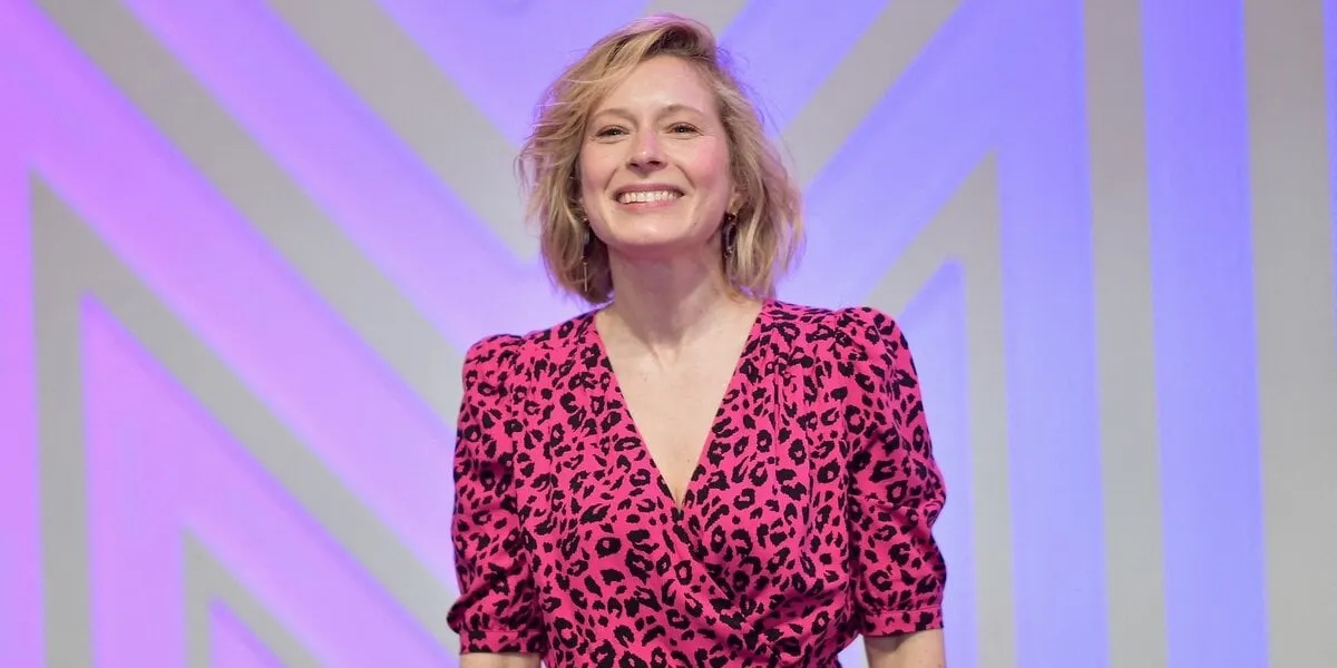 festival series mania - deuxième jour à lille lille, france - 18 mars ophelia kolb assiste à la deuxième journée du festival series mania le 18 mars 2023 à lille, france photo by franck castel abacapresscom