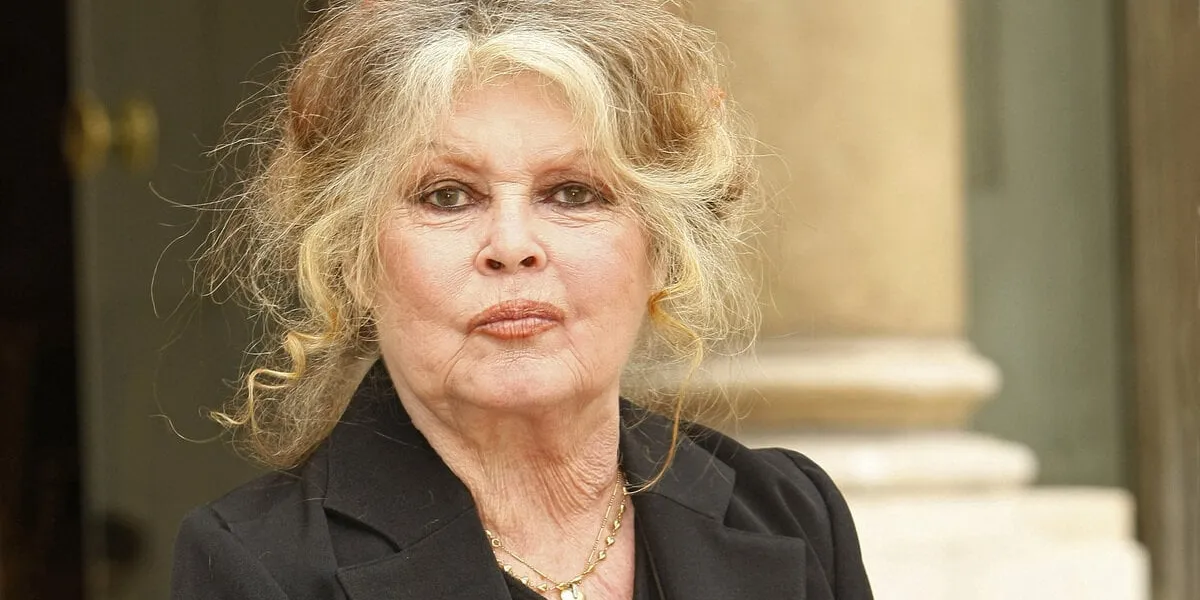brigitte bardot reçue à l'elysée - paris