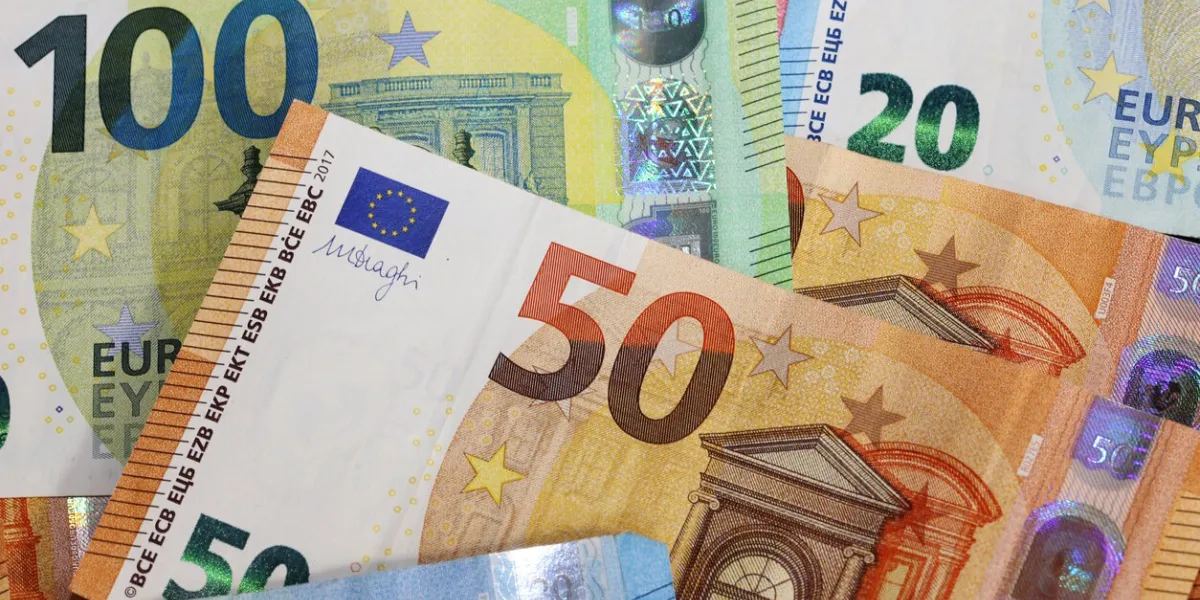 euro bills (euro banknotes)