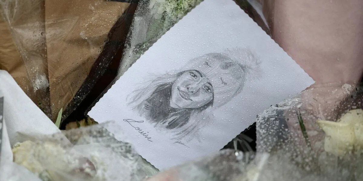 pay tribute to louise, schoolgirl found dead in a wood - essonne
