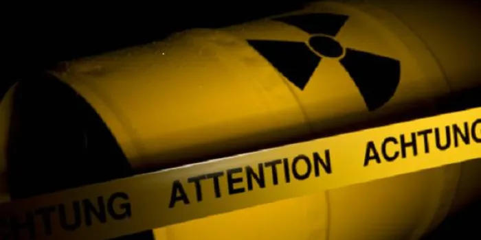 un baril radioactif