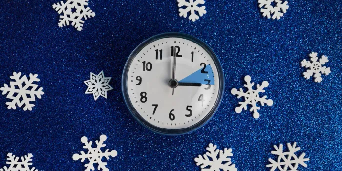 clock changing from summer to winter time