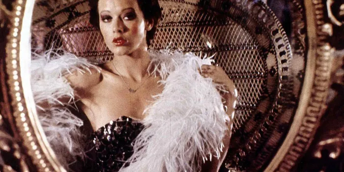 emmanuelle (sylvia kristel) filming 'emmanuelle' directed by just jaeckin in 1973 photo by dpa abacapresscom <motcle99> kristel sylvia < motcle99>