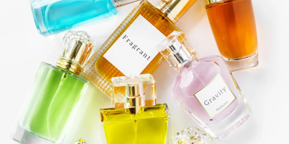 collection of small perfume bottles