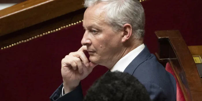 french minister bruno le maire during a session of questions to the government at the national assembly in paris on june 6, 2023 photo by eliot blondet abacapresscom , 856012 073 paris france
