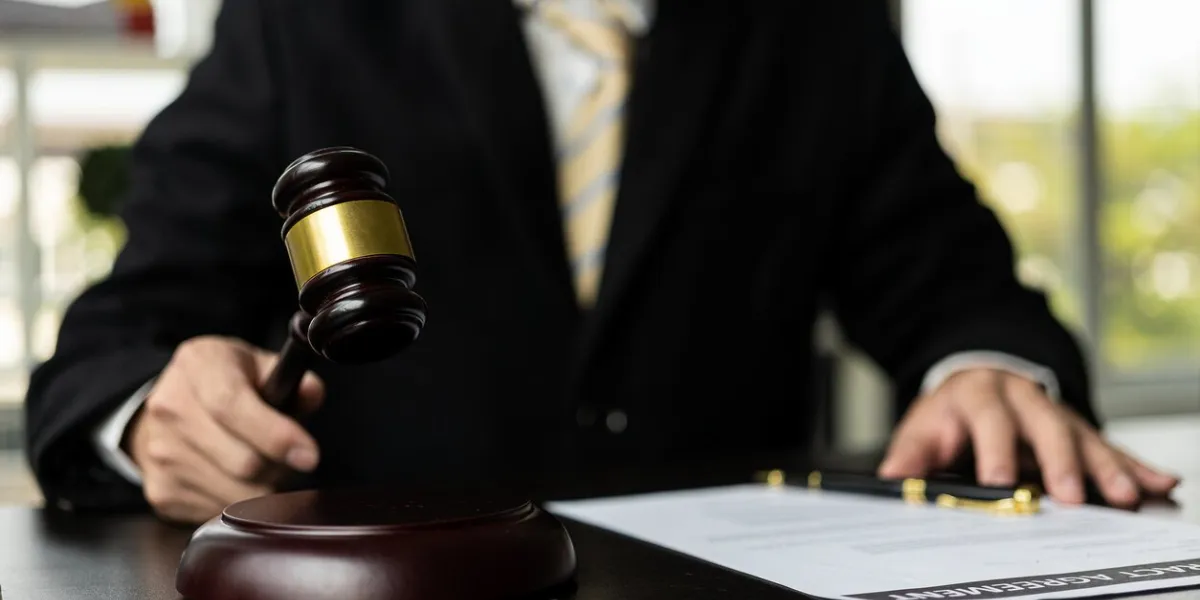 lawyer working for consultant concept judge gavel with justice lawyer businessman in suit or working on documents law, advice and justice