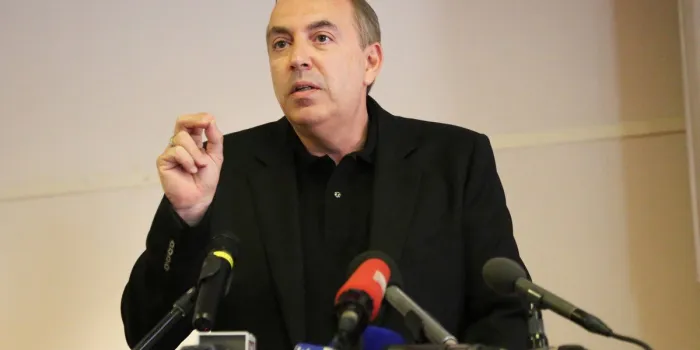 jean-marc morandini press conference - paris