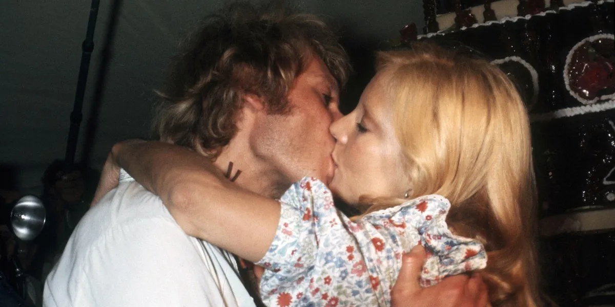 johnny hallyday avec sylvie vartancredit aps-medias photos by aps-medias abacapresscom , 617601 065 nc