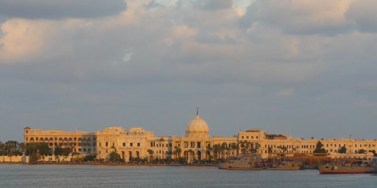 alexandria in egypt from the sea