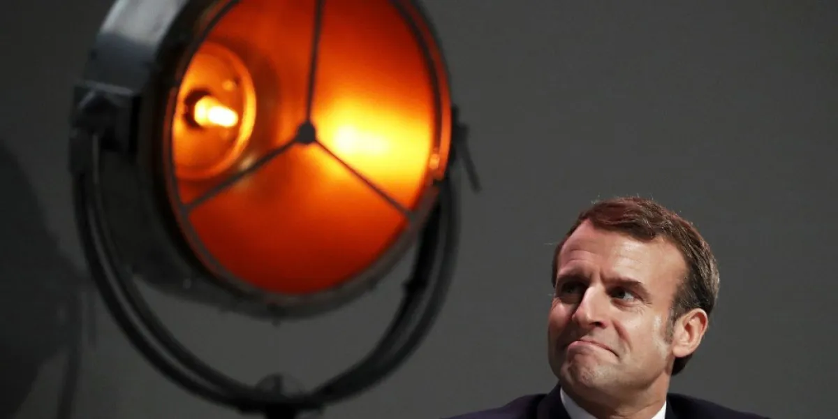 french president emmanuel macron attends the annual conference of the french maritime economy in montpellier, southern france, on december 3, 2019 (photo by guillaume horcajuelo   pool   afp)