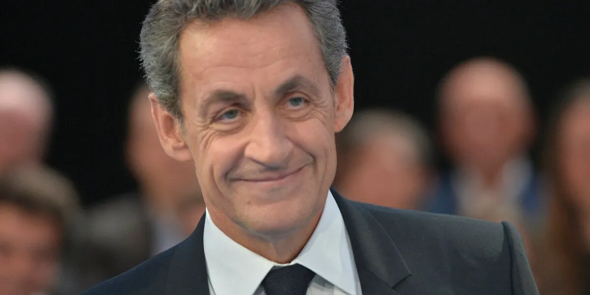nicolas sarkozy invité d'une émission politique - paris