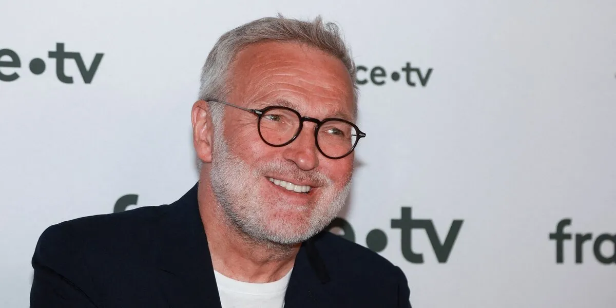 laurent ruquier attends france television press conference on july 06, 2022 in paris, france photo by nasser berzane abacapresscom , 816737 148 paris france